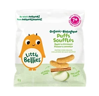 Little Bellies Organic Puffs Apple Cinnamon 7+ Months, 12gr