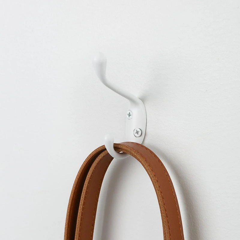 Era Double Hook 2-Pack White