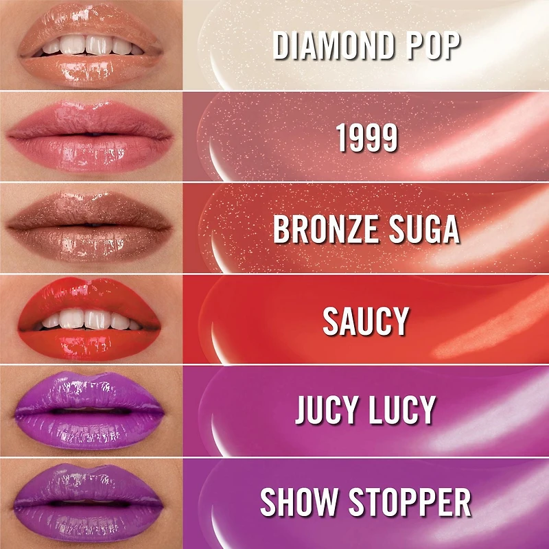 Rimmel Oh My Gloss! Lip Plump, infused with cinnamon oil, camphor, and capsicum, for volume & high shine, 100% Cruetly-Free