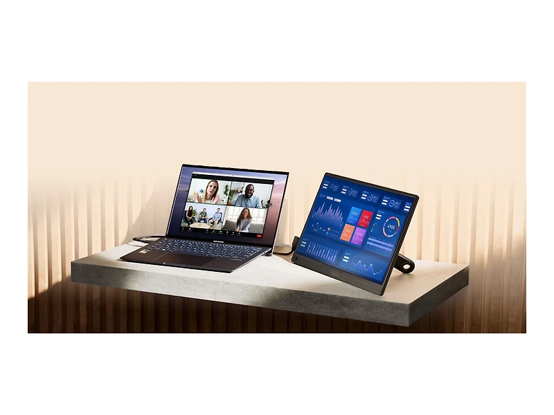 Asus ZenScreen 15.6" 1080p IPS LED moniteur, noir, MB169CK