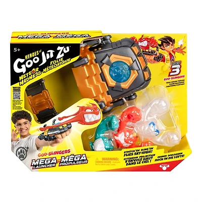 Héros de Goo Jit Zu Meteor Madness Goo Slingers Mega Launcher