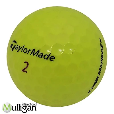 Mulligan - 60 balles de golf récupérées Taylormade Tour Response  5A, jaune
