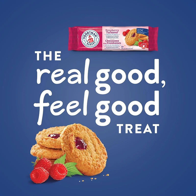 Voortman Raspberry Turnover Cookies