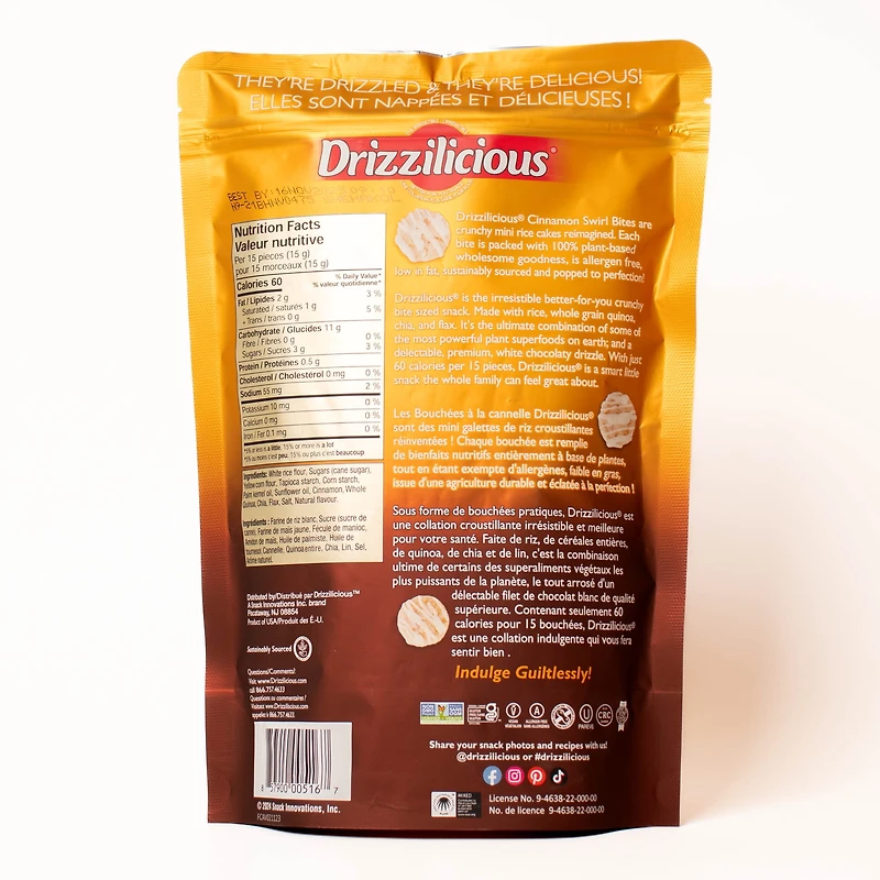 L - Bouchées Tourbillon Cannelle (sans gluten)
