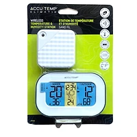 Accutemp Climatic Wireless Temperature & Humidity Station