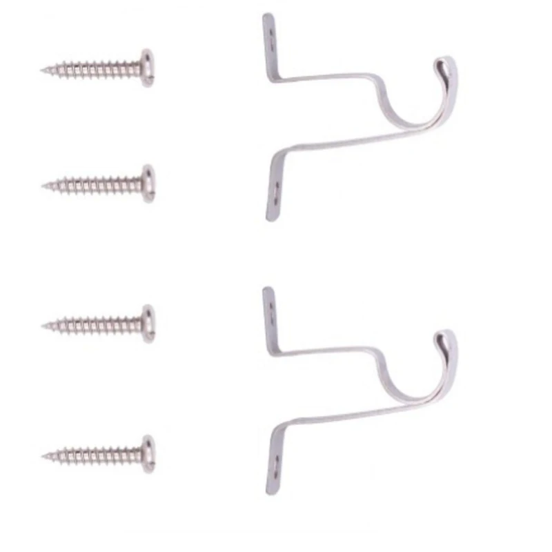 Mainstays Cafe Window Curtain Rod 28-48" Nickel Finish