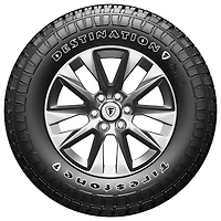 Firestone Destination XT tire LT275/65R20 OWL 126S pneu tout temps (3PMS) pour camion leger