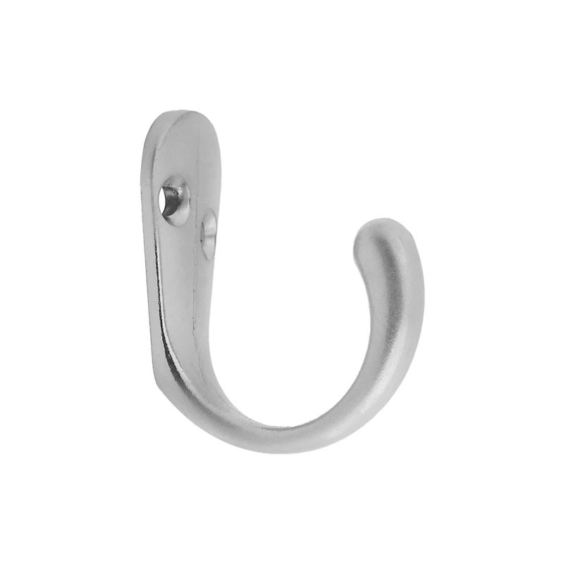 Era Single Hook 2-Pack Nickel