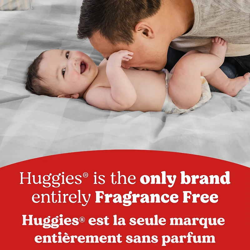 Couches pour bébé Huggies Skin Essentials, taille NB (6 à 9 lb), 180 couches