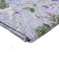 JETÉ EN COTON RÉTRO KANTHA 50"X70"