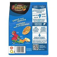 Dare Veggie Crisps Zesty Ranch Crackers Chips