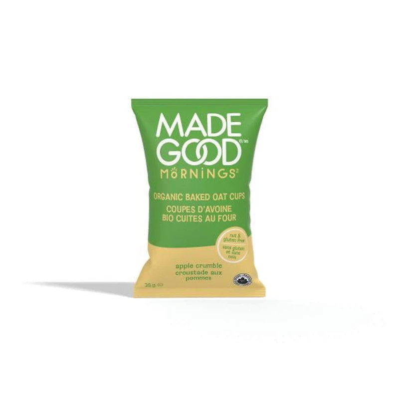 MadeGood Baked Oat Cups – Apple Crumble 5 Cups