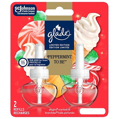 Glade Branchées® Huile parfumée recharge, Peppermint To Be