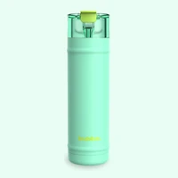 bubba Dualsip Water Bottle with Straw & 2-Way Lid, 24 oz (710 ml), Leakproof Stainless Steel Tumbler, Reusable, Dishwasher Safe, Lead & BPA-Free