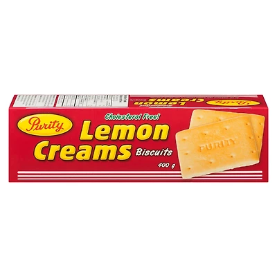 Biscuits Purity à la crème de citron