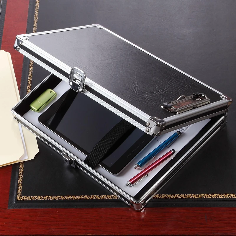Vaultz - Presse-papiers de rangement - Noir