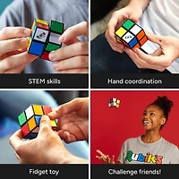 Rubik's Mini 2x2, Casse-tête de correspondance de couleurs 2x2 classique, Casse-tête de poche