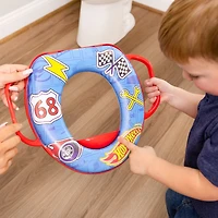 Siège de propreté confortable Hot Wheels pour toilette