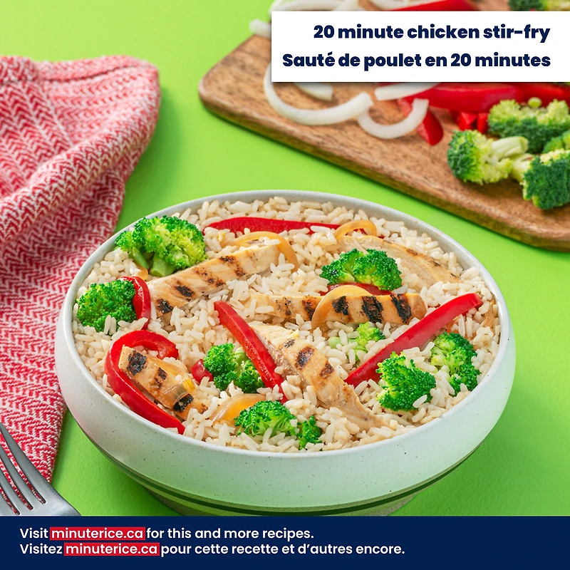 Riz blanc à grains longs à cuisson rapide Minute Rice 700g