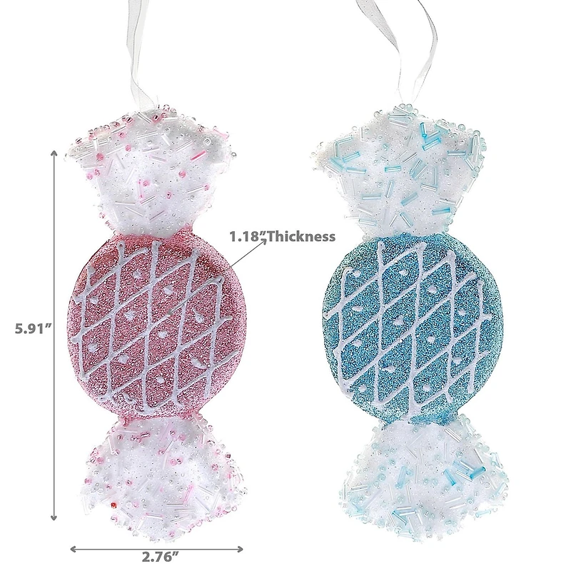 Candy Ornament - Set of 12