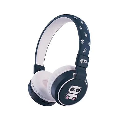 Planet Buddies Kids Wireless Headphones 50% Recycled Plastic - Panda