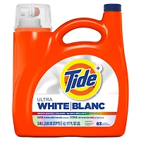 Tide Ultra White Liquid Laundry Detergent, 3.46 L, 83 Loads, Laundry Detergent Liquid for Bright Whites and Colours