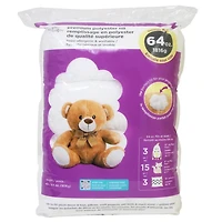 PREMIUM tissu Polyester Fill 1816 g (64 oz) for Toys, Pillows and Pet Beds, 1816 g (64,1 oz)