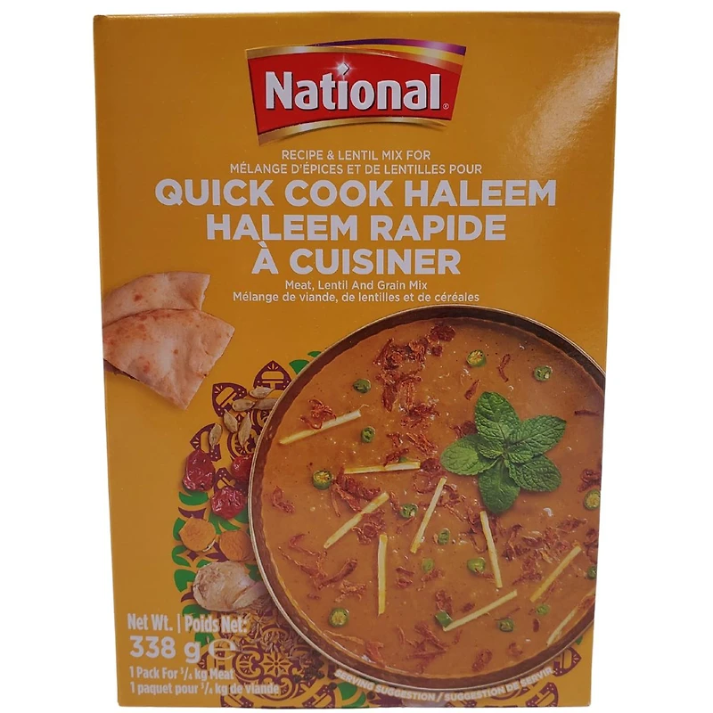 NATIONAL RMH CUISSON RAPIDE HALEEM 338GM