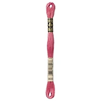 DMC Pink Cotton 6-Strand Embroidery Floss Skein, 8 m (8.7 yd)