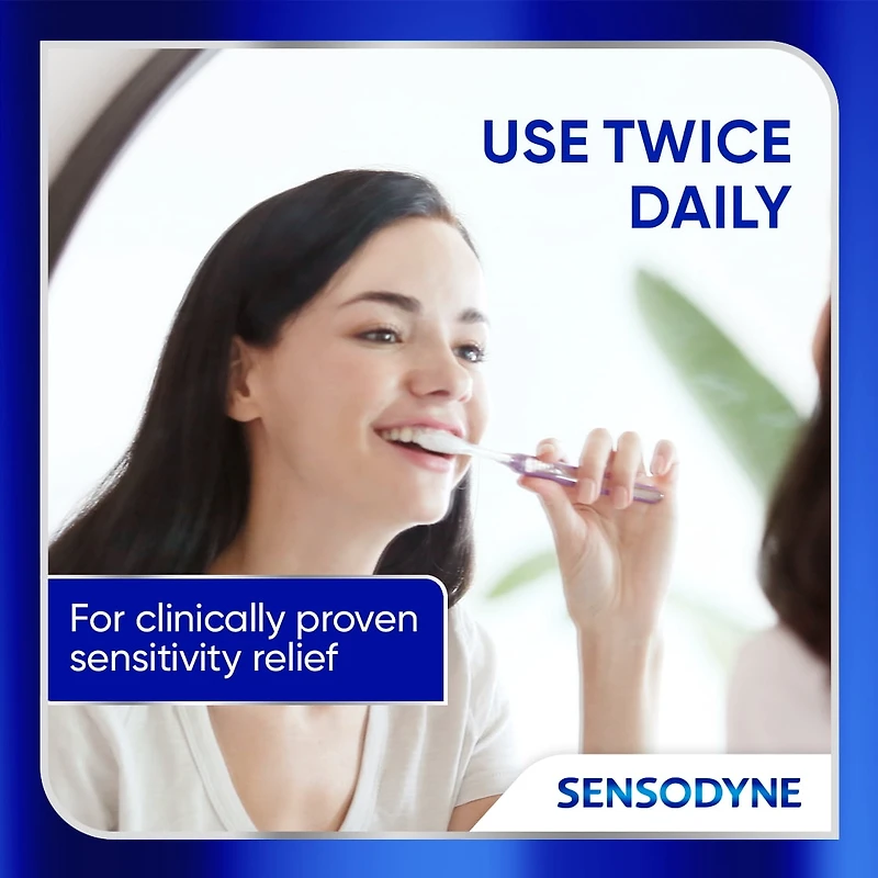 Sensodyne Clinical Repair Mint Toothpaste for Sensitive Teeth (Deep Clean), 75ml