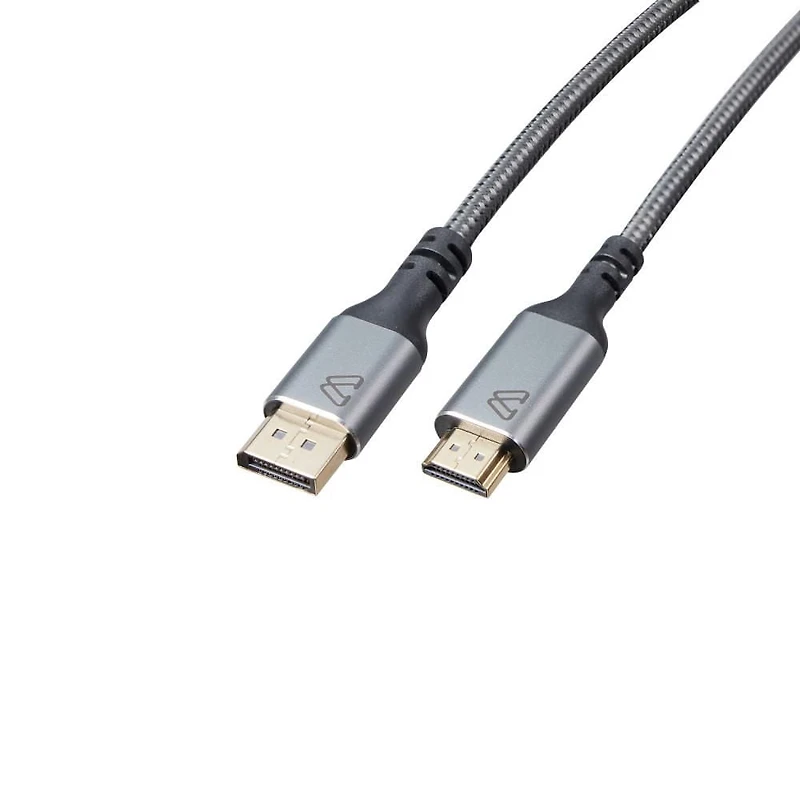 BlueDiamond câble PRO DP vers HDMI 8K - Ultra HD - 48Gbps - HDR Dynamique - DP 1.4 - HDMI 2.1 - 8K@60Hz, 4K@120Hz, 3pi