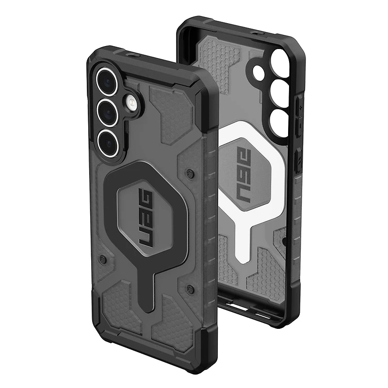 Pathfinder Rugged Clear Case w/Magnets Ash/Black for Samsung Galaxy S25 FE
