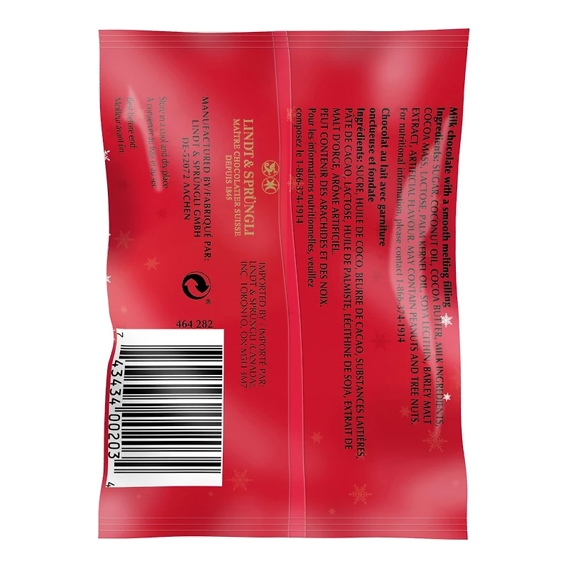 Lindt Lindor Melting Moment Milk Chocolates