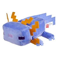 Minecraft Plush Blue Axolotl Toy, 8-inch Collectible Soft Doll Inspired by Video Game Character