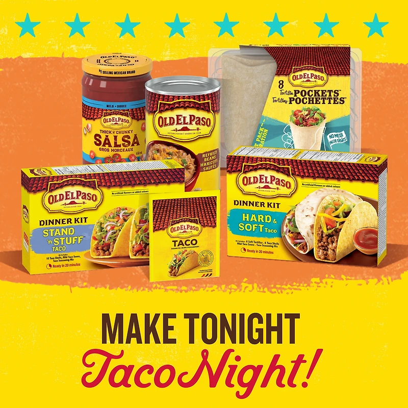 Old El Paso Hard Taco Dinner Kit