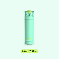 bubba Dualsip Water Bottle with Straw & 2-Way Lid, 24 oz (710 ml), Leakproof Stainless Steel Tumbler, Reusable, Dishwasher Safe, Lead & BPA-Free