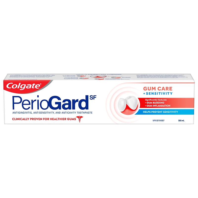 Colgate PerioGard SF Gum Care Sensitive Toothpaste, Gum Toothpaste, 70 mL