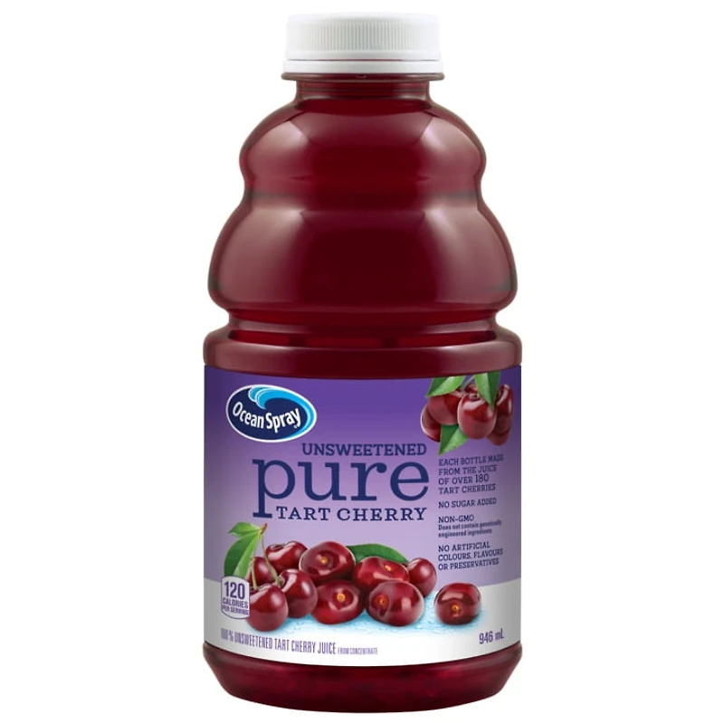 Ocean Spray Unsweetened Pure Tart Cherry 946ml