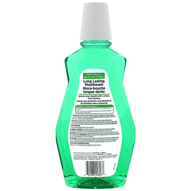 Equate Rince-bouche longue duree, 1 L