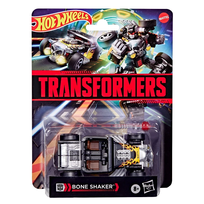 Transformers Collaborative Hot Wheels® x Transformers Bone Shaker Converting Action Figure