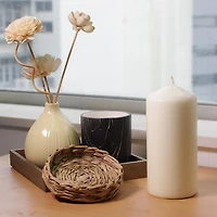 Mainstays Unscented 6" Ivory Pillar Candle