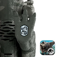 Jurassic World Wild Roar Ceratosaurus Dinosaur Action Figure Toy, Attack, Light & Sound, Scan Code