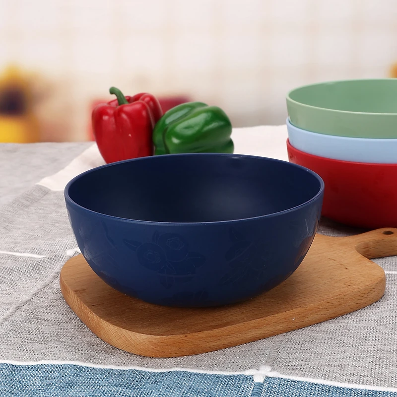 Mainstays Blueberry Polypropylene Cereal Bowl, 1 Pack, Blue