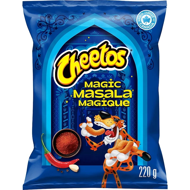 Discontinued Cheetos Magic Masala flavoured Corn Snacks
