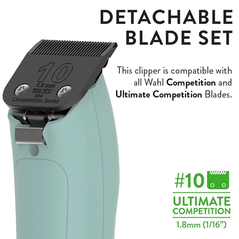 Wahl KM Inspire Tondeuse filaire pour animaux, moteur sans balais puissant, changement de lame facile, conception légère pour toutes les couches – Modèle – 59183