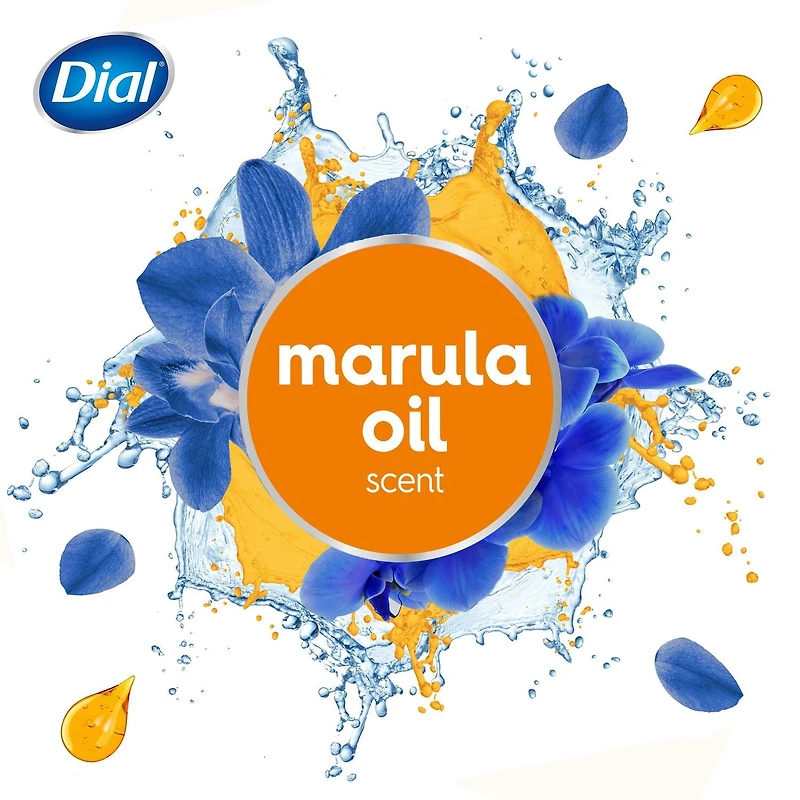 Dial Huile de Marula Nettoyant pour le Corps Nourrissant, 946ml, Testé par des Dermatologues, Sans Silicones, Parabènes, Phtalates, SLS