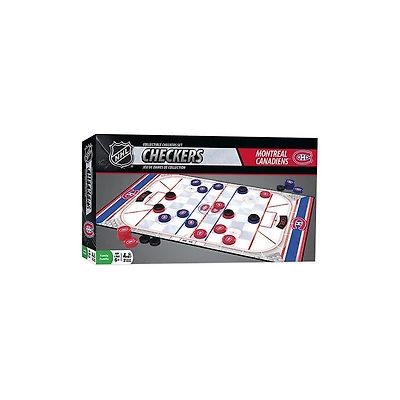 Jeu de dames à collectionner Canadiens de Montréal de la LNH