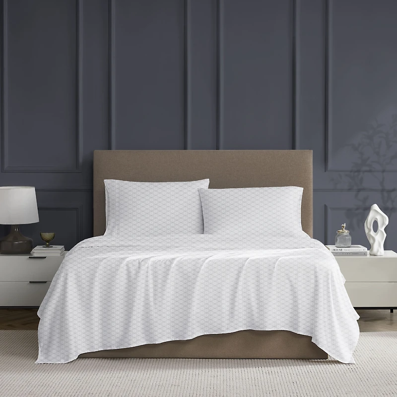 Hometrends 400 Thread Count 100% Cotton Sheet Set - Sateen