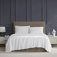 Hometrends 400 Thread Count 100% Cotton Sheet Set - Sateen