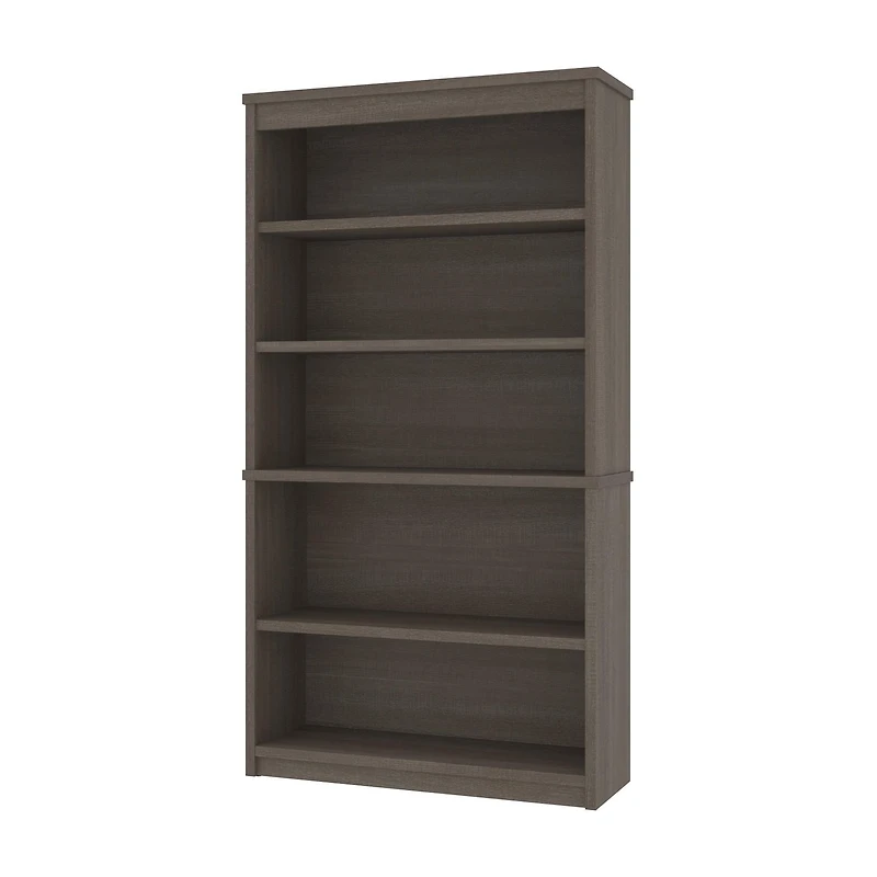 Bestar Universel 36W Bookcase in Bark Grey